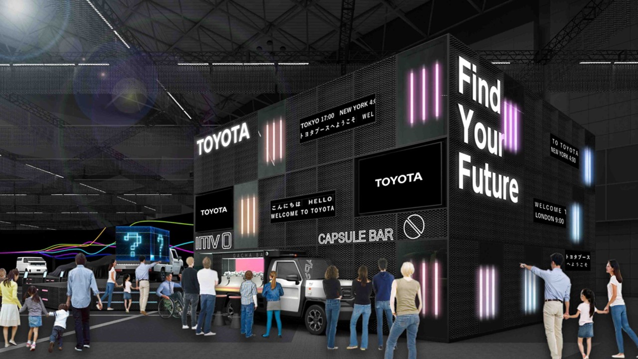 Japonya Mobilite Fuarı Toyota Standı Kapsül Bar