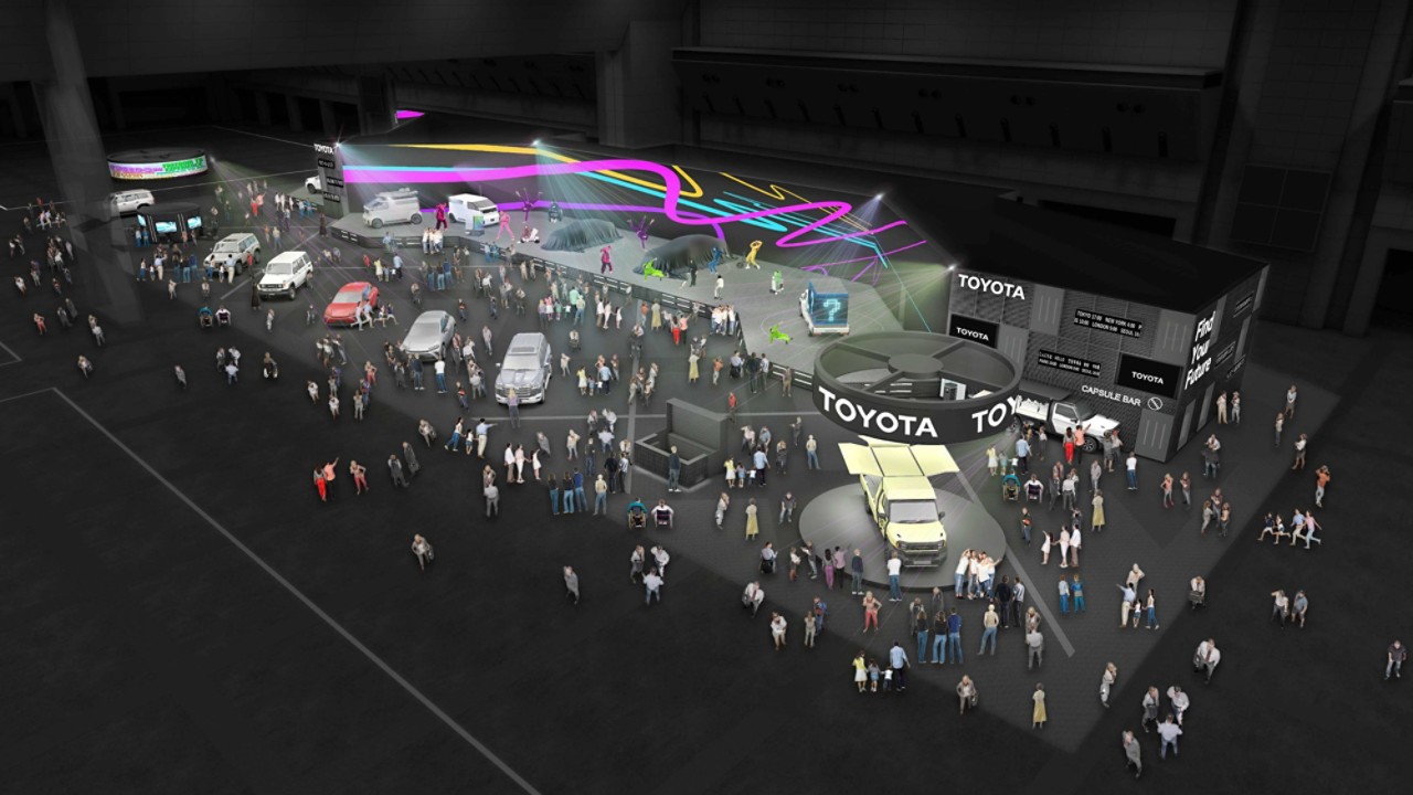 Japonya Mobilite Fuarı Toyota Standı