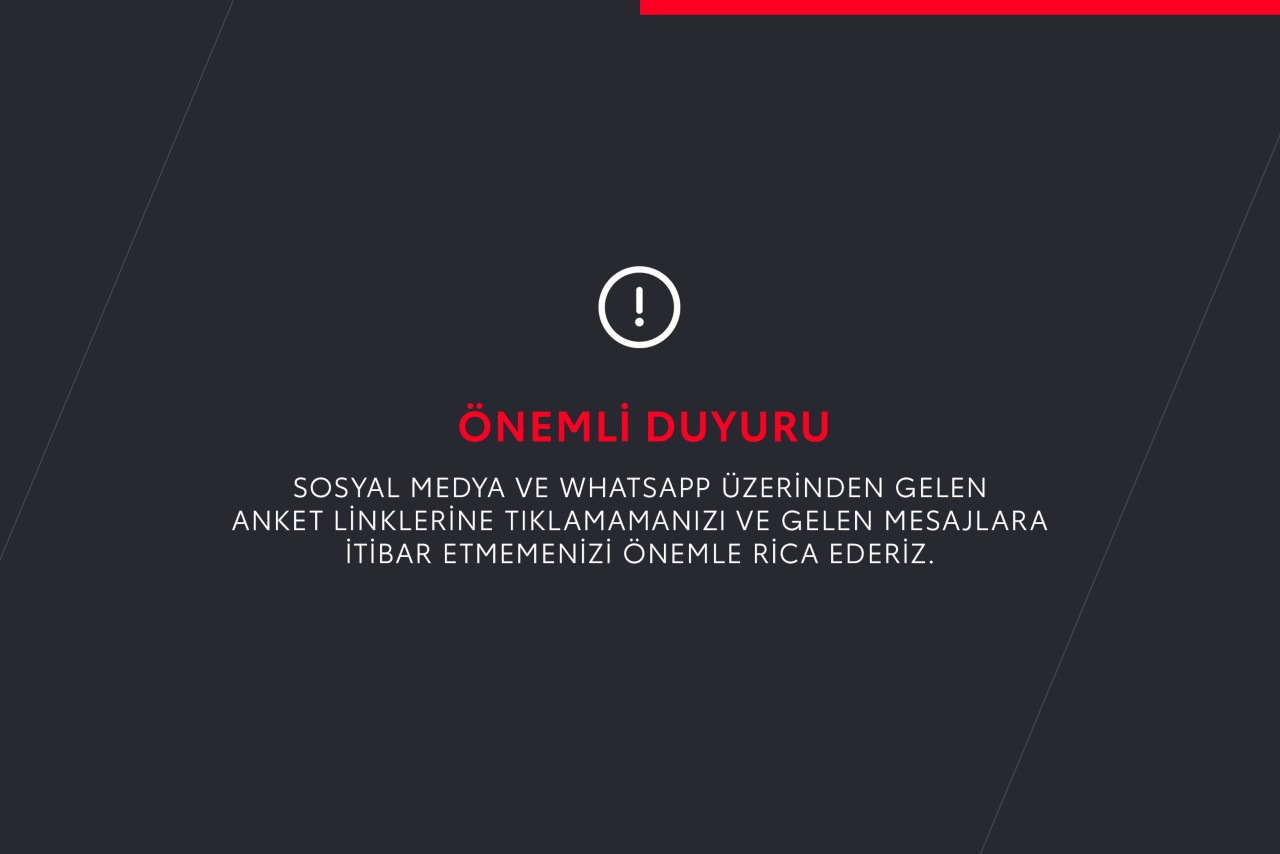 ÖNEMLİ DUYURU