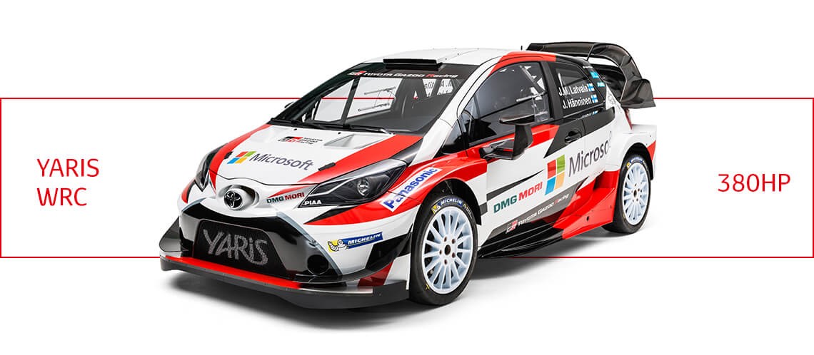 Toyota Yaris WRC 380HP