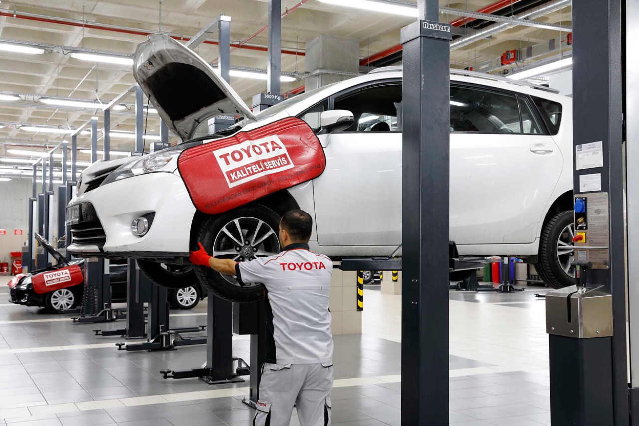 Toyota Garanti ON ile Servis